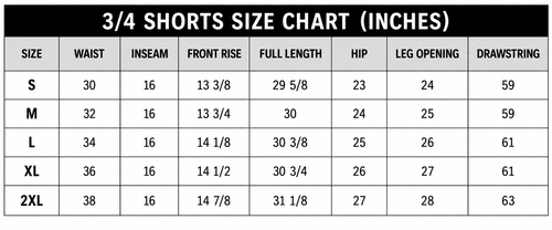 GV 3/4 Essential Shorts